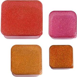 👉 Lunchbox roze active A little lovely company set - autumn pink 4st 8719715001074