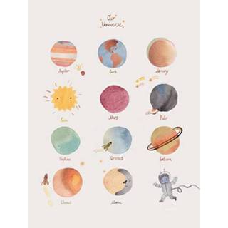 👉 Poster active Mushie space - 29,7x42 cm
