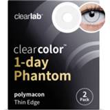 👉 Clearcolor™ 1-day Phantom Zombie Yellow - 2 lenzen