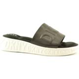 👉 Synthetisch damesschoenen vrouwen zwart DKNY Mara slide 4064701037242 4064701037235 4064701037259