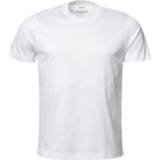 👉 Shirt wit ETON Slim Fit T-Shirt ronde hals wit, Effen 7313582006289