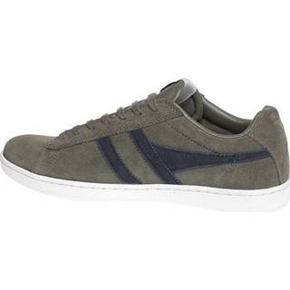 👉 Kaki suede herenschoenen male groen Gola Equipe 1 khaki 3006 .