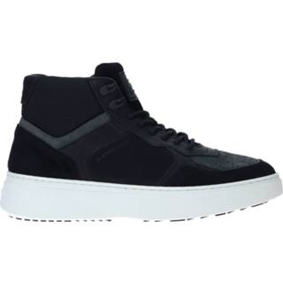 👉 Veterboots zwart m veters laag kunststof leer active G-STAR LASH MID BLK Veterboot 8717562565848