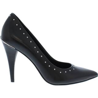 Leer damesschoenen vrouwen zwart Michael Kors Gemma1
