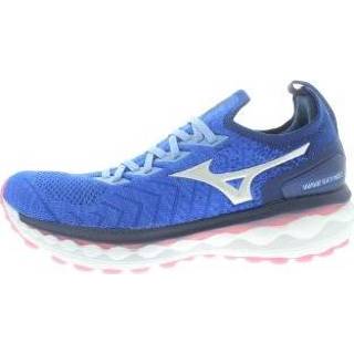 👉 Synthetisch damesschoenen vrouwen blauw Mizuno Wave sky neo w