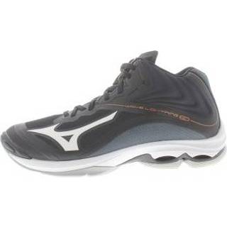 👉 Synthetisch damesschoenen vrouwen zwart Mizuno Wave lightning z6 mid