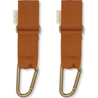 👉 Bevestigingsriem bruin leather active kinderen Konges sløjd bevestigingsriemen voor kinderwagen - brown 5712982656179