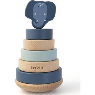 👉 Stapeltoren houten active Trixie mrs. elephant 5400858361547