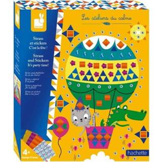 👉 Knutselset active Janod strass en stickers - feest 3700217378202