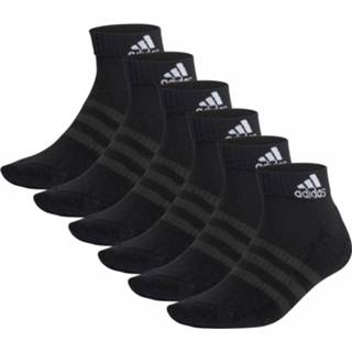 👉 Sokken unisex zwart Adidas Cushion (6-pack) Senior 4062054753284