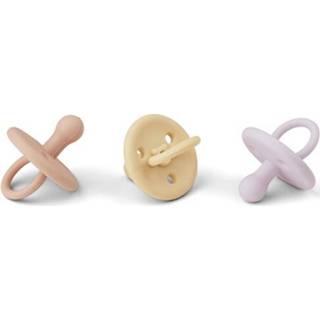 👉 Speen lavendel active Liewood Paula Fopspeen 3-Pack - Light Lavender Multi Mix, Maat: 0-6M 5713370457729