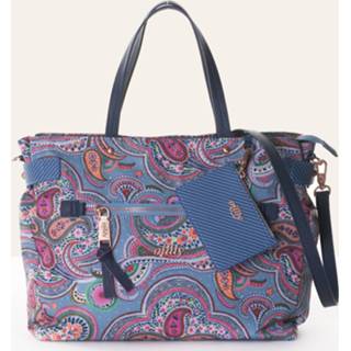 👉 Handtas kant One Size vrouwen blauw Oilily adriac - 8714457258540