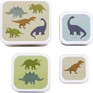 👉 Lunchbox active A little lovely company set - dinosaurussen 4st 8719715001197