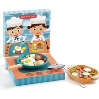 👉 Kinderkeuken active kinderen Djeco kinderkeukentje cook&scratch 3070900055025