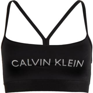 👉 Sport BH XS vrouwen zwart Calvin Klein Low Support Sportbeha Dames 8719854430650