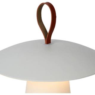 👉 Tafel lamp a+ wit Tafellamp La Donna van alu met accu,