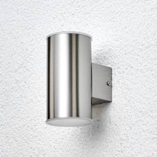 👉 Buitenwandlamp roestvrij staal Morena - stalen met LED's