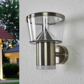 👉 Buitenwandlamp roestvrij staal Roestvrijstalen LED buiten wandlamp Antje