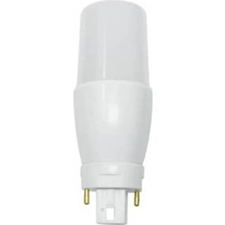 Kunststof warmwit a+ LED lamp G24 7W universele 3.000 K