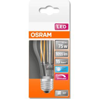 👉 Universeel wit a++ OSRAM LED lamp Classic filament 9W helder 4.000K