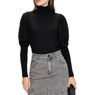 👉 Zwart zijde l vrouwen Ted Baker Aidabel roll neck knitwear black