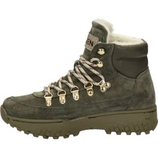 👉 Veterboots suède vrouwen groen Woden Iris 8720251316102