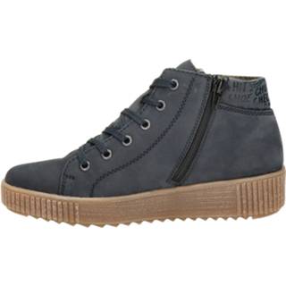 👉 Veterboots nubuck blauw vrouwen Rieker 8720251268470