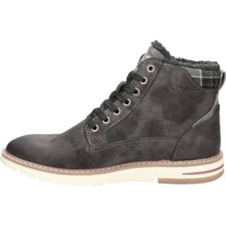 👉 Veterboots kunstleder men grijs Mustang 8720251269118