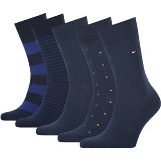 👉 Sokken katoen male blauw Tommy Hilfiger 2000005398681