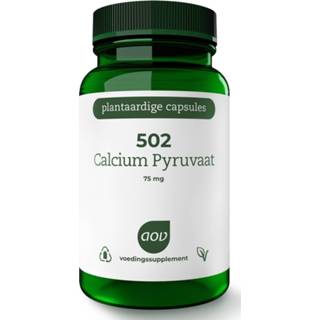 👉 Calcium gezondheid AOV 502 Pyruvaat Vegacaps 8715687705026