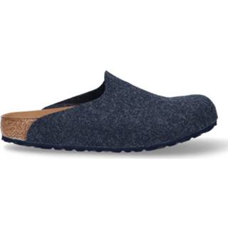 👉 Vrouwen blauw Birkenstock Amsterdam navy felt vegan narrow 4061417200656