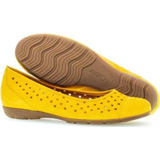 👉 Damesschoenen oranje vrouwen leer Gabor 44.169 4060666449892 4060666449946