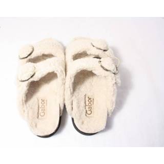 👉 Pantof fels beige vrouwen Gabor 73.012.12 pantoffels 8753038