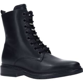 👉 Veterboots vrouwen zwart leer Gabor Veterboot 4064032762981