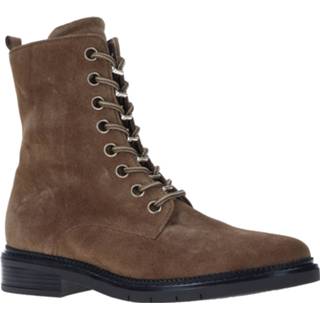 👉 Veterboots vrouwen taupe leer Gabor Veterboot 4064032763735