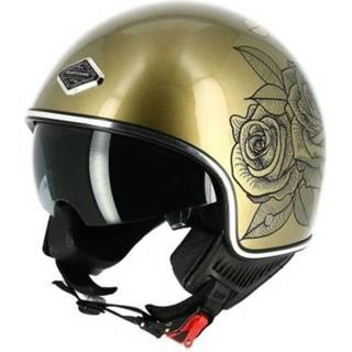 👉 Helm gouden geel S = 55-56 Cm 3701387700817