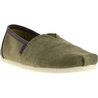 👉 Herenschoenen male groen mannen TOMS Heren slip-ons 2000001313152