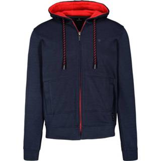 👉 Hoodie polyester l truien male blauw Basefield sweat cardigan 219016555/606 4064821968631 4064821970146