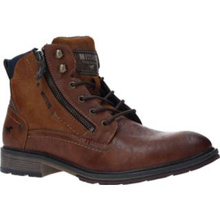 👉 Veterboots bruin male synthetisch Mustang Veterboot 4065987001750