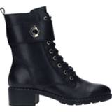 👉 Veterboots leer vrouwen zwart Tamaris Veterboot 4064194676690