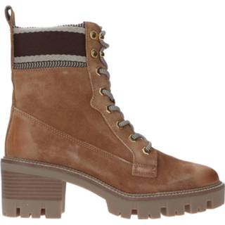 👉 Veterboots leer vrouwen cognac Tamaris Veterboot 4064194653332