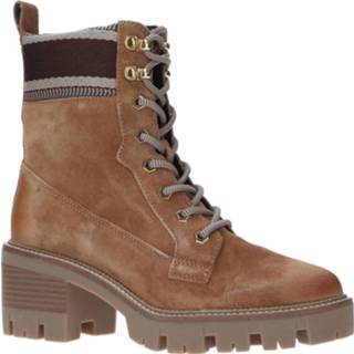 👉 Veterboots cognac vrouwen leer Tamaris Veterboot 4064194653332