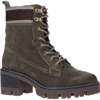 👉 Veterboots groen vrouwen leer Tamaris Veterboot 4064194653448