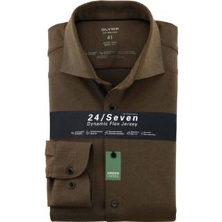 👉 Overhemd bruin male Olymp 200684 28 brown level 5 -