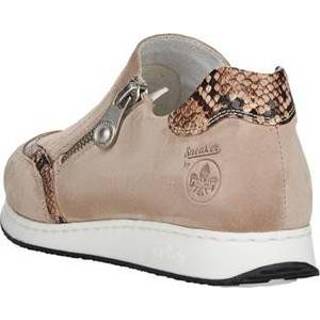 👉 Beige vrouwen damesschoenen Rieker 5607560 4060596041500