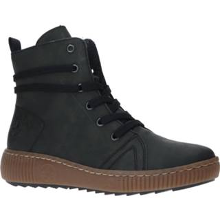 👉 Veterboots groen vrouwen synthetisch Rieker Veterboot 4060596252012