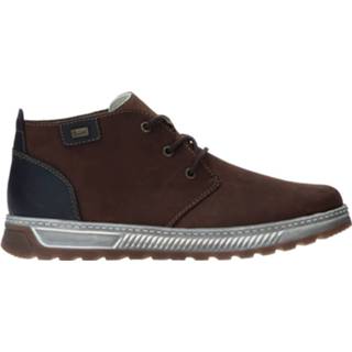 👉 Veterboots leer male bruin Rieker Veterboot 4060596317032