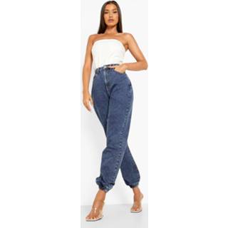 👉 Denim Joggingbroek, Dark Wash
