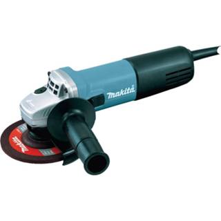 👉 Blauw zwart Makita Schijfslijper 840 W 12,5 cm en 88381808859