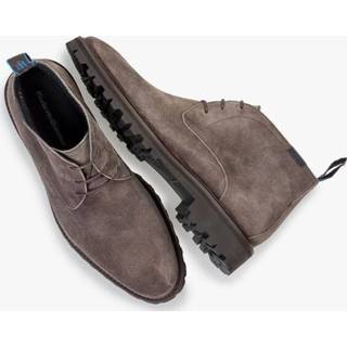 👉 Veterboots rubber male taupe Floris van Bommel veterboot
